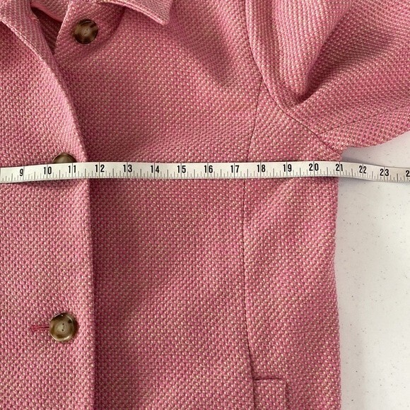 Sigrid Olsen Signature Button Front Tweed Spring Coat Jacket Long Sleeve Pockets - Picture 12 of 16